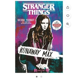 Stranger Things Runaway Max Novel Paper Back